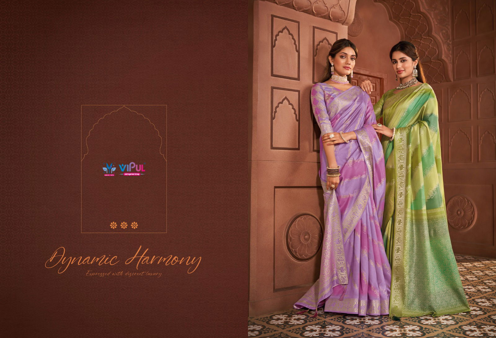 Angora By Vipul Silk Daily Wear Saree Suppliers In India